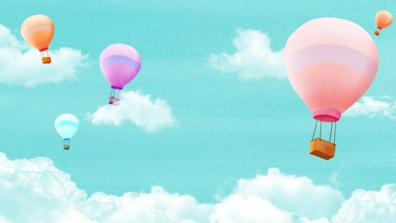 Фон с шарами