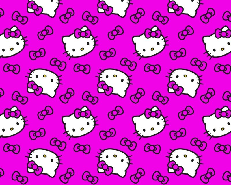 Принт с Хеллоу Китти