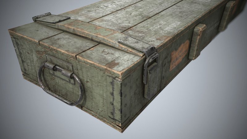 Ящик военный 9я615