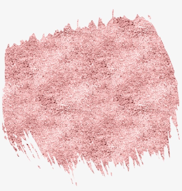 Мазки краски с блестками