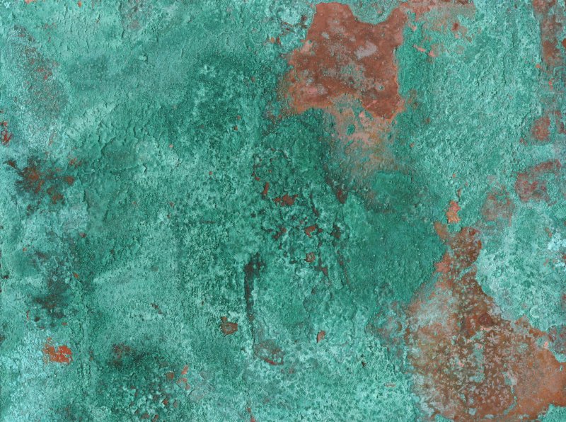 Патинированная медь текстура