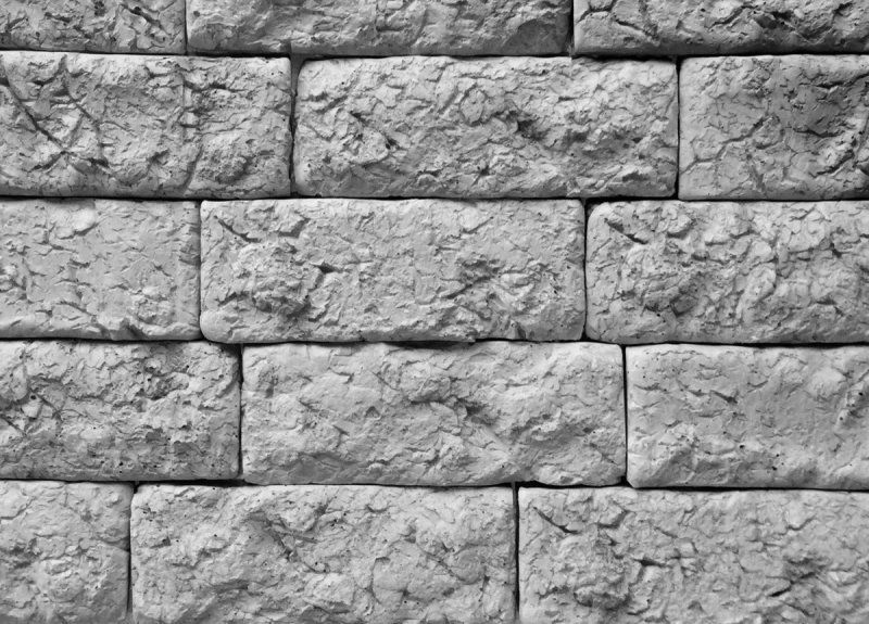 Декоративный камень серый