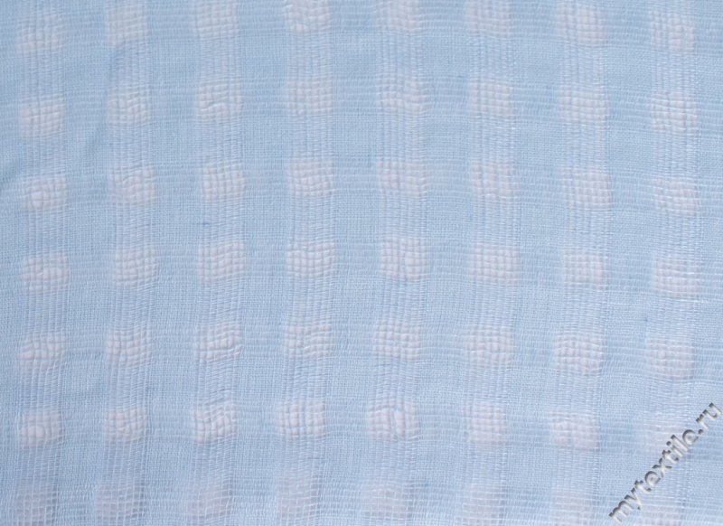 Обои синий лён