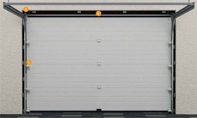 Ворота секционные DOORHAN rsd02