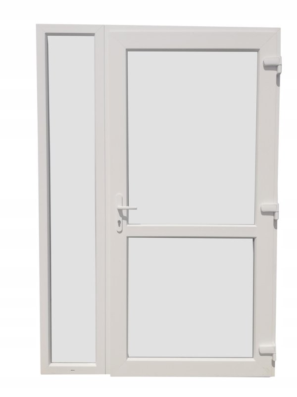 Входные пластиковые двери уличные 2х СТВ. 2000*1300мм