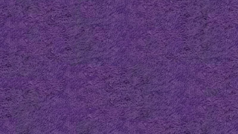 Фиолетовая шерсть