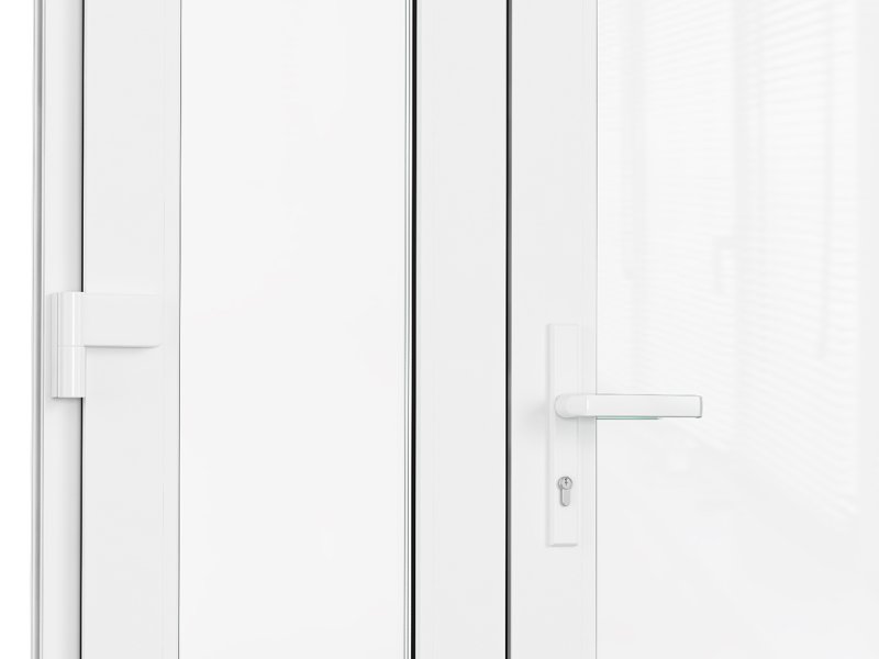 Дверь ПВХ глухая 900х2100