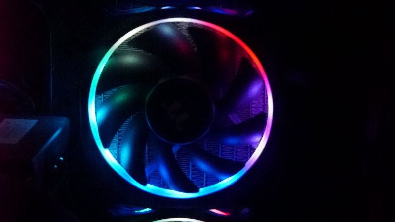 Красивая подсветка кулеров