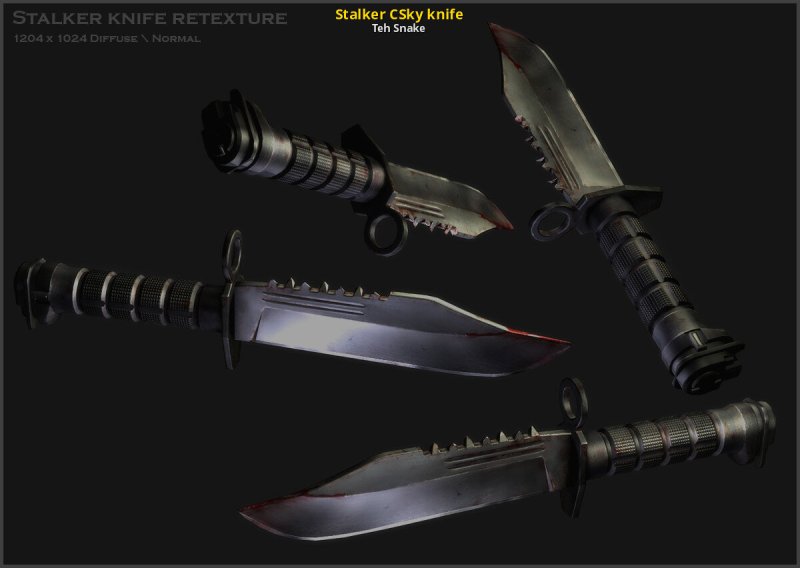 Нож сталкер из сталкера