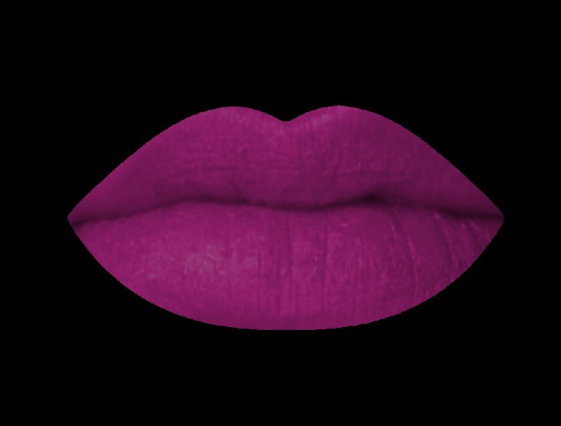Губы с помадой без фона