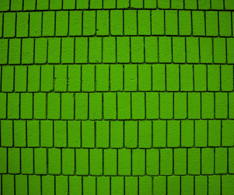 Зеленый кирпич