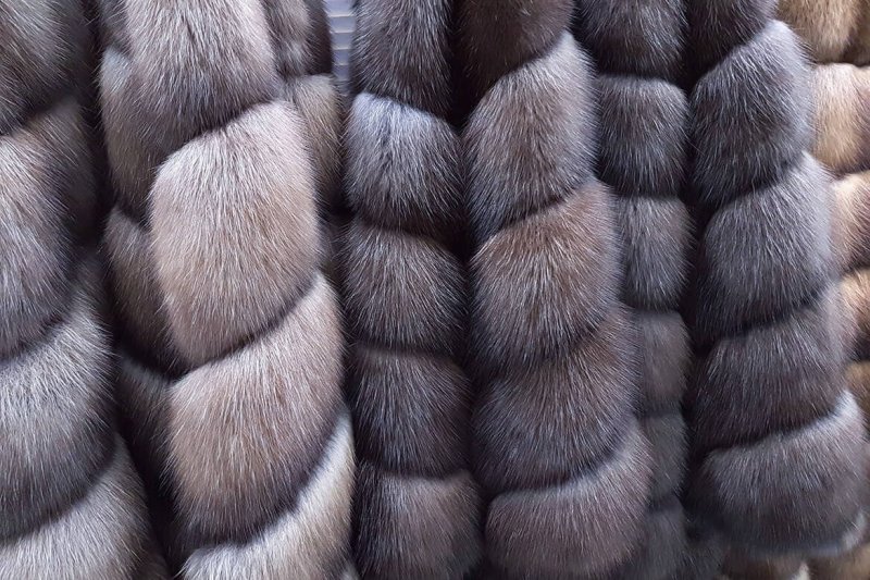 Шуба из баргузинского соболя