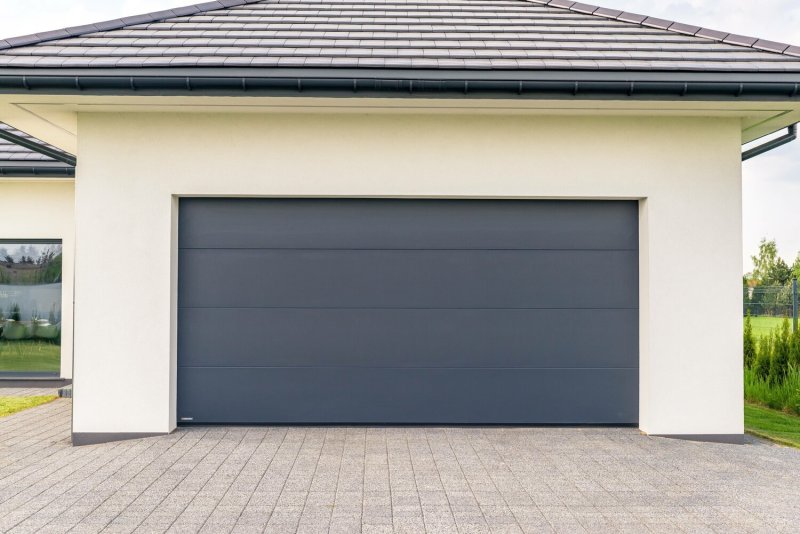 Ворота Алютех 7016