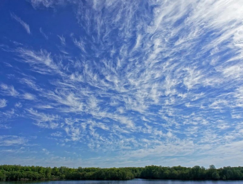 Небо с облаками