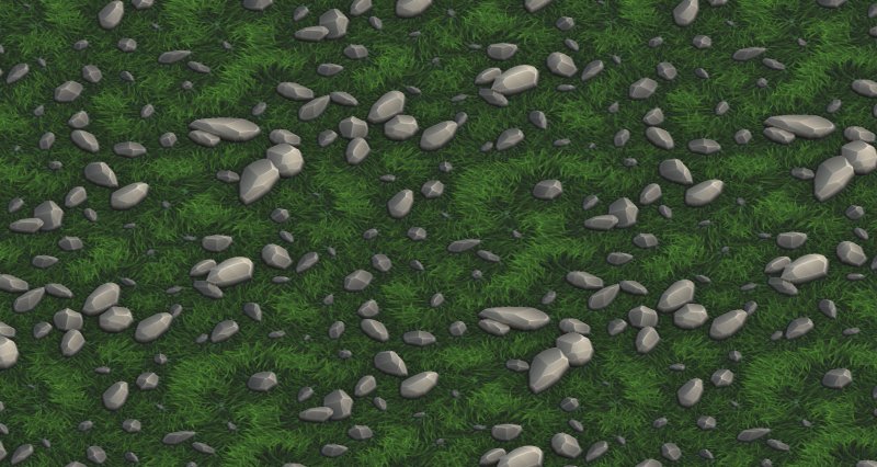 Трава вид сверху