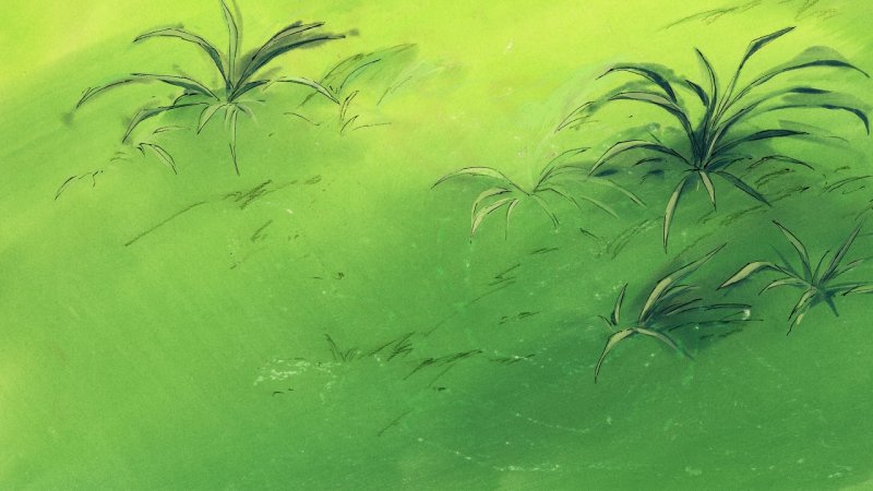 Рисование травы