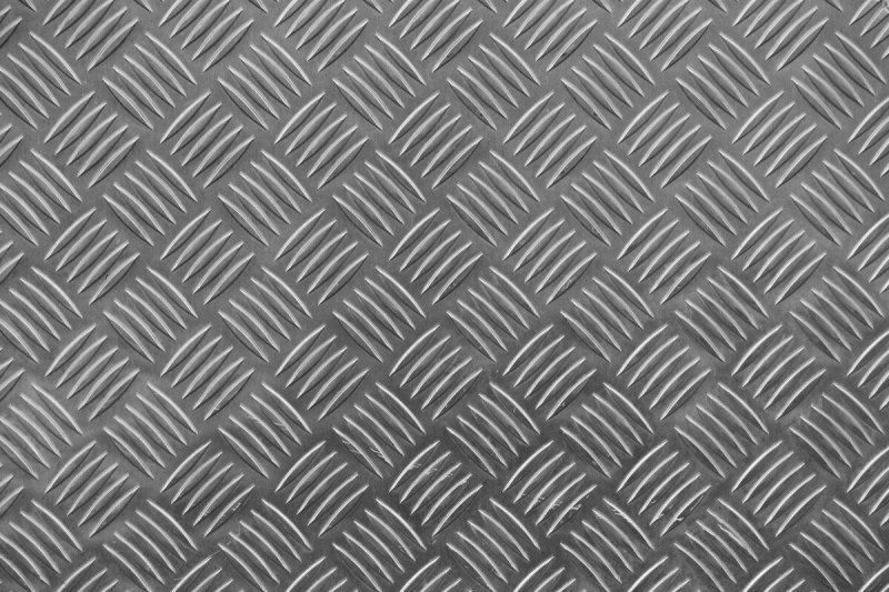 Лист алюминиевый рифленный "квинтет"