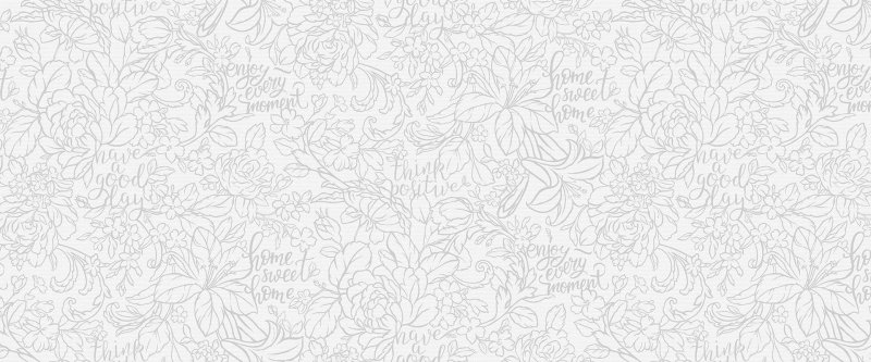 Белый фон с узорами