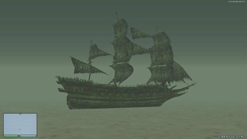 Корабль "Летучий голландец"