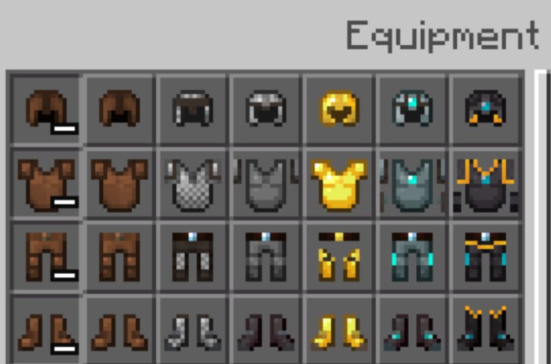 Железная броня майнкрафт