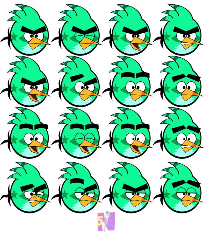 Angry Birds 2 спрайты