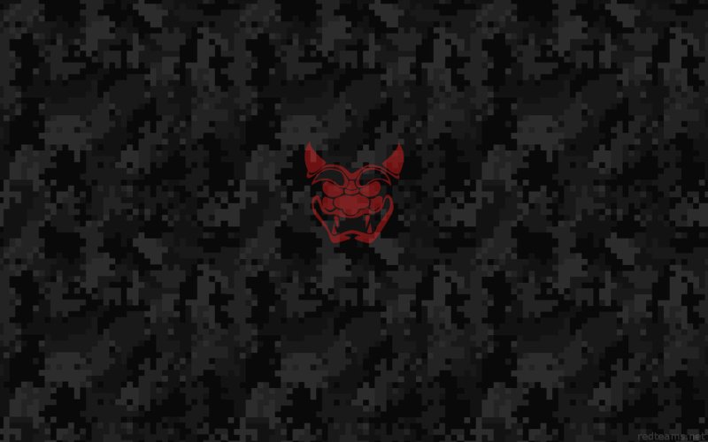 Черный пиксель камуфляж