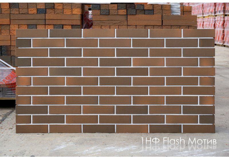 Кирпич керамический 1нф Flash мотив