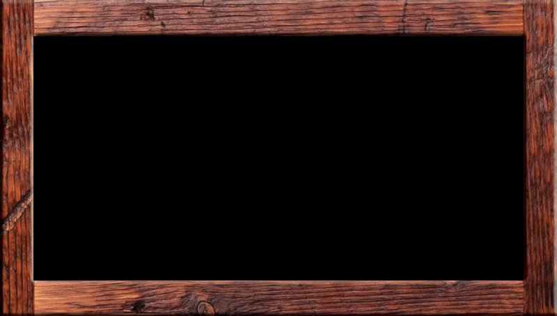 Деревянная рамка