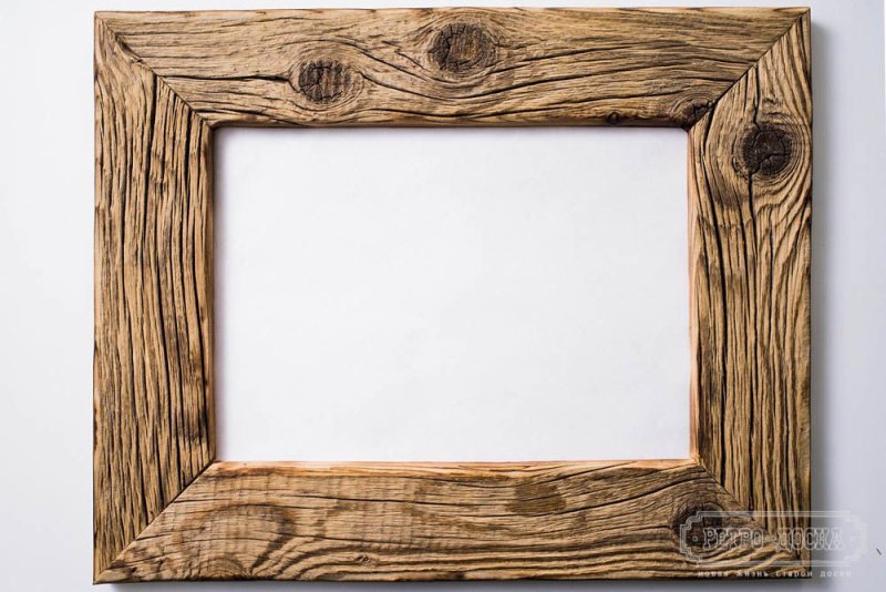 Рамка из натурального дерева