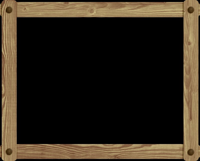 Деревянная рамка