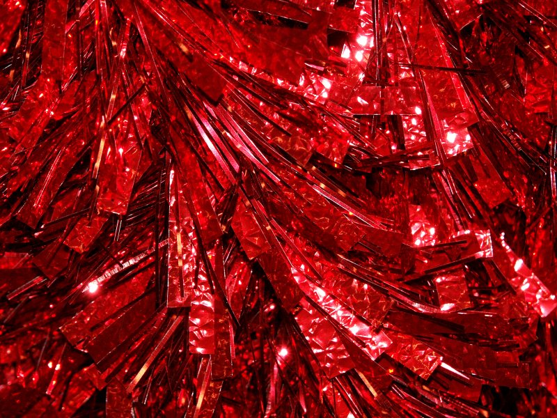 Красные блёстки