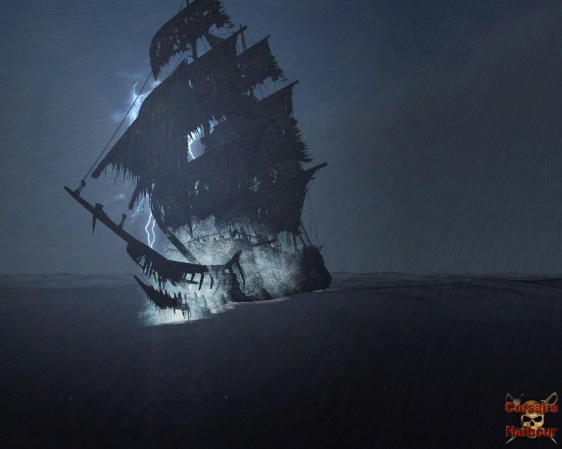 Корабль "Летучий голландец"