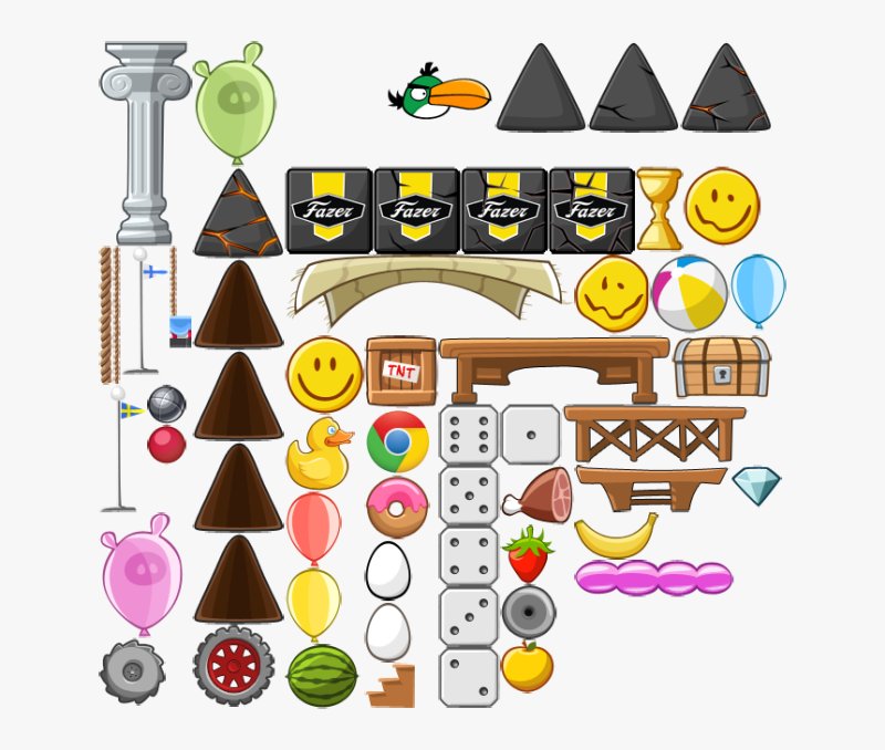 Angry Birds спрайты