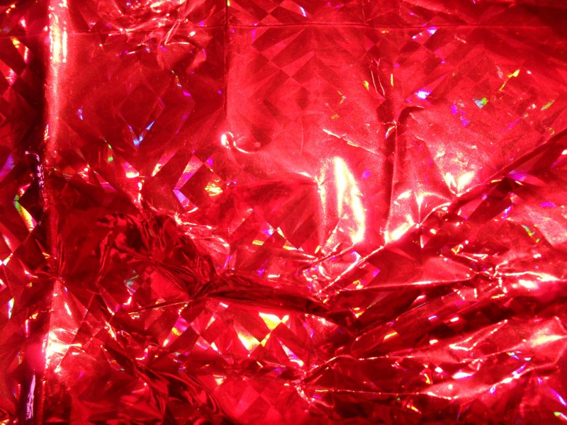 Красные блестки