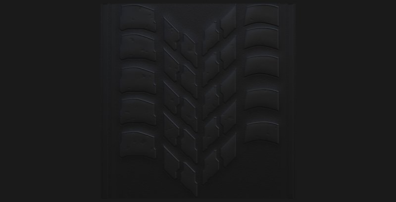 Текстура резины