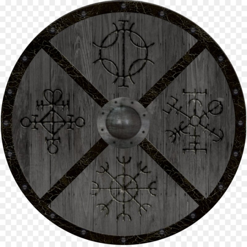 Скандинавские щиты круглые