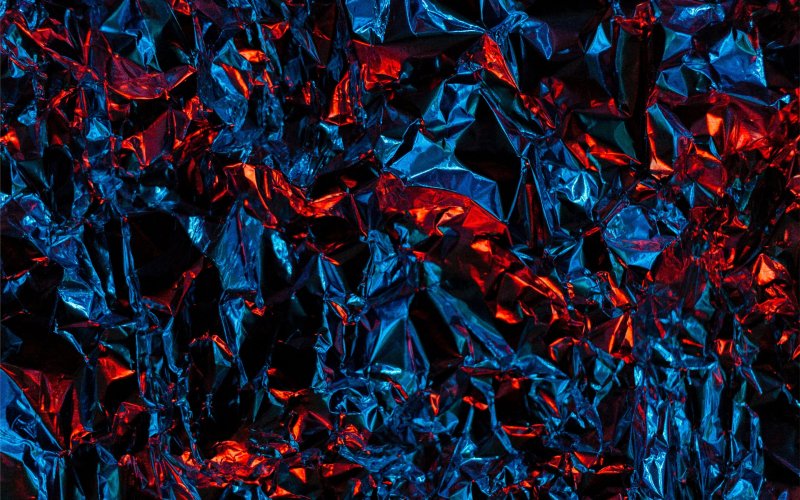 Красный и синий цвет