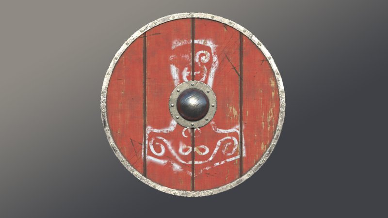 Скандинавские щиты круглые