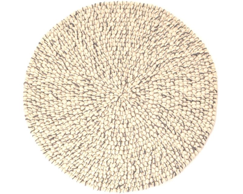Скандинавский ковер круглый