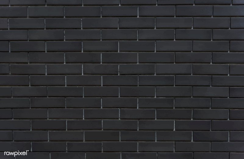 Рекке черный кирпич текстура