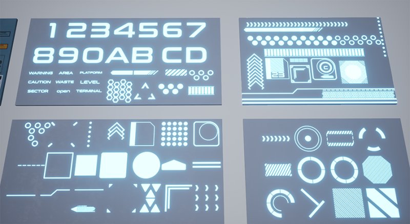 Sci Fi наклейки