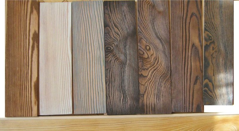 Вагонка лиственница штиль брашированная