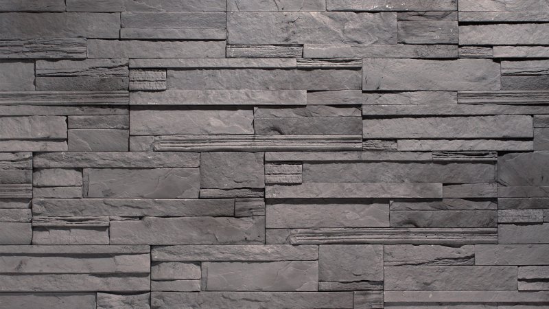 Декоративный камень серый