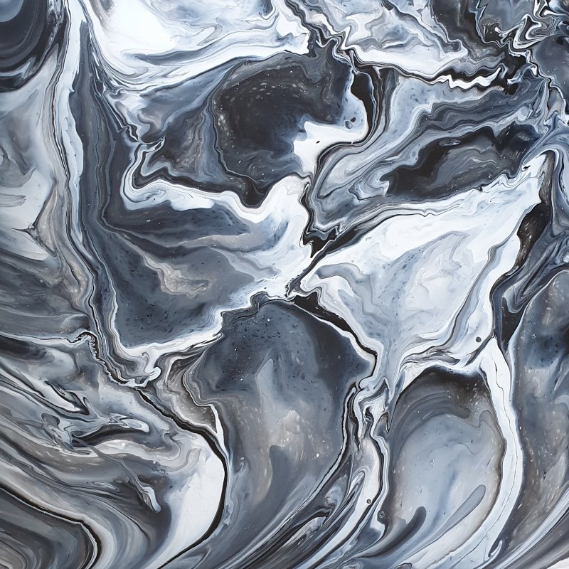 Мрамор флюид серебро