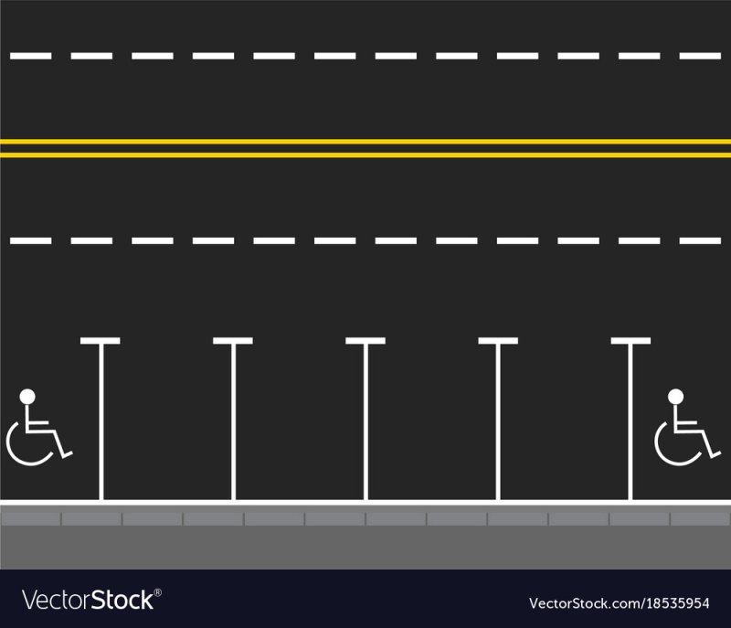 Разметка парковки