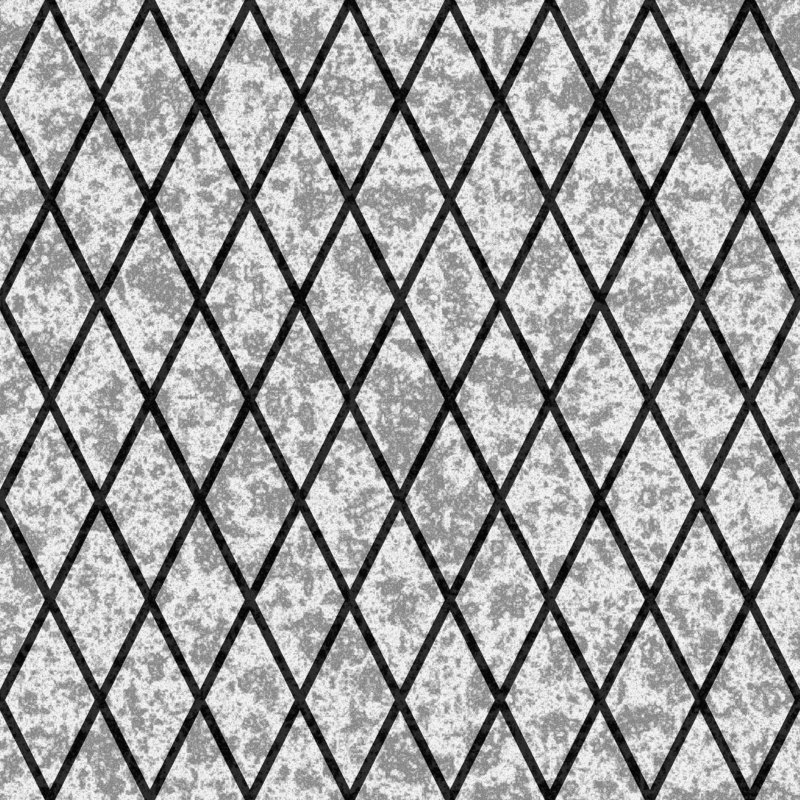 Черно белые ромбы