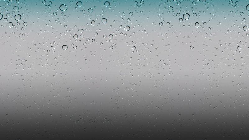 Капли на стекле