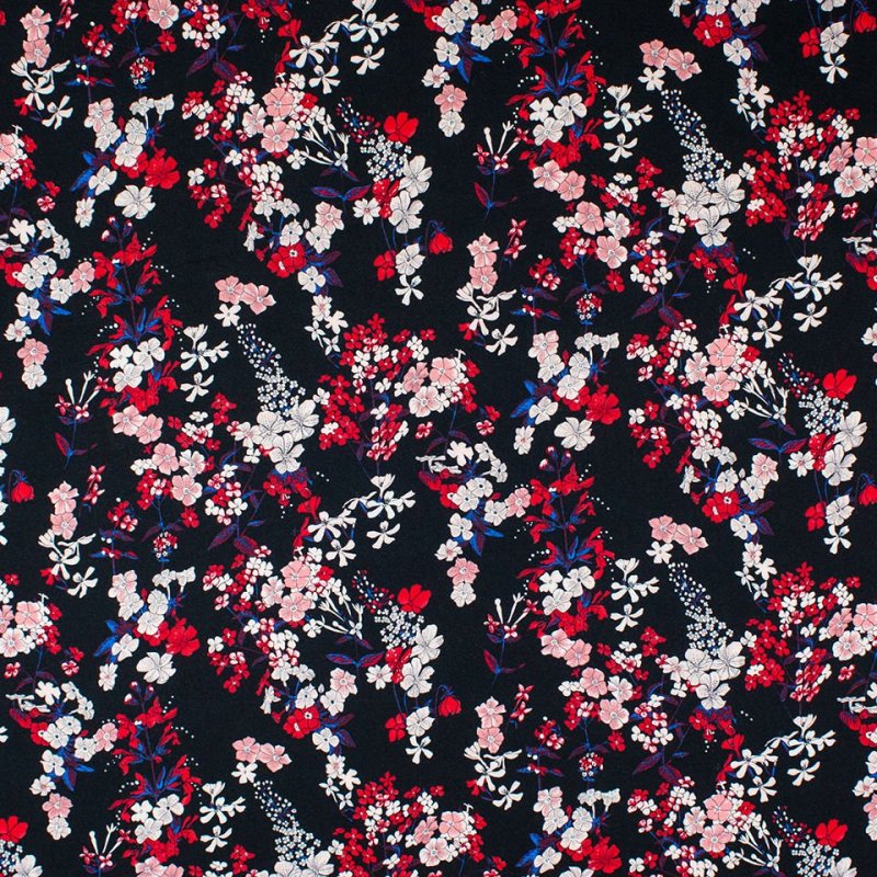 Ткань в цветочек