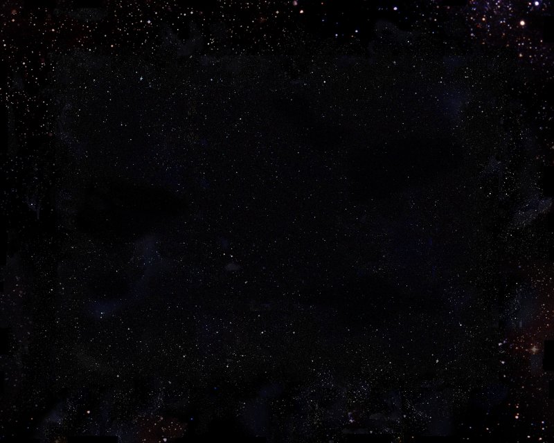 Черный фон космос