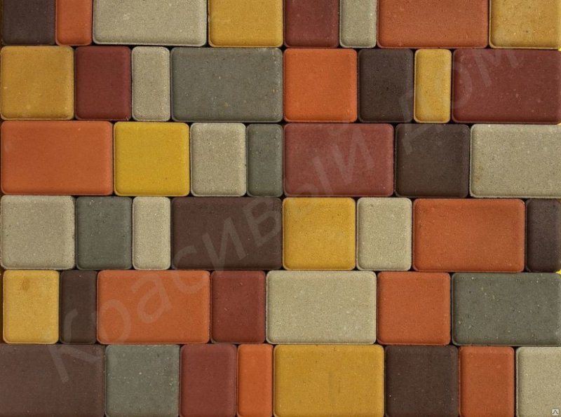 Плитка тротуарная «старый город 50»